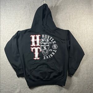 Hustle & Thrive Black Hoodie